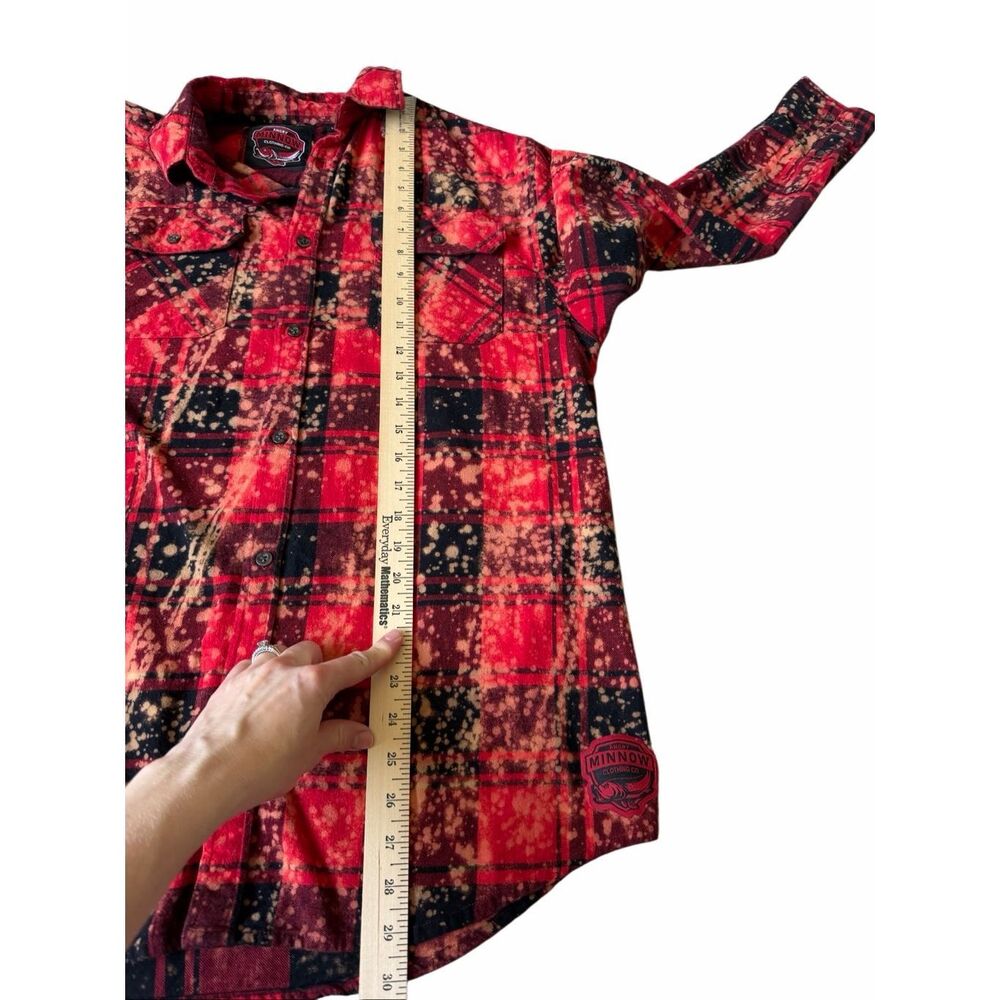 Angry Minnow Flannel Shirt Patch Assuming I was Like Most Girls Was Your First M - Picture 7 of 9